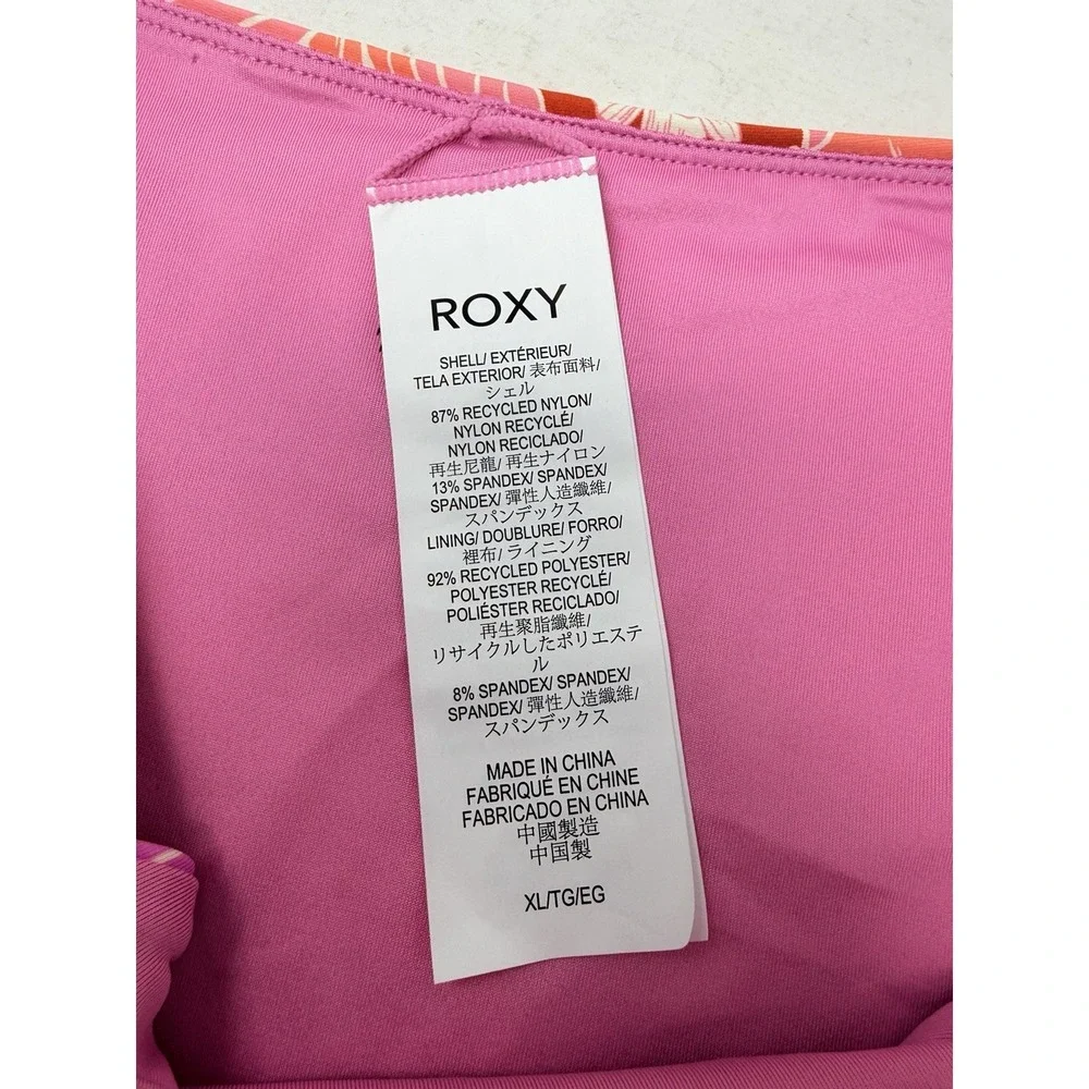 Roxy Juniors Size XL Bell Bottom Blooms High Waist Bikini Swim Bottoms‎ $44 419